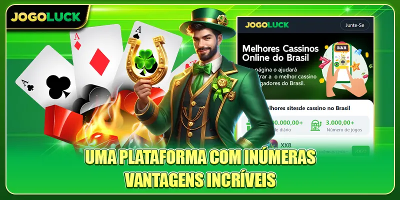 Uma plataforma com inúmeras vantagens incríveis